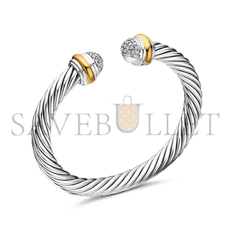 DAVID YURMAN CLASSIC CABLE BRACELET 7MM B06561 S8ADI DAVID YURMAN CLASSIC CABLE BRACELET 7MM B06561 S8ADI